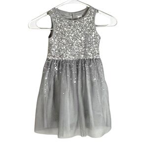 GAP Kids Sparkle Gray Dress